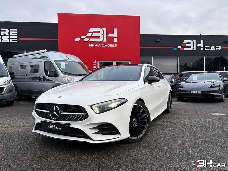 Occasion Mercedes A200 AMG line 163 ch (119 kW) 2022 Noir Berline