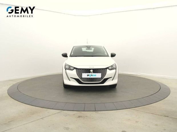 Occasion Peugeot e-208 Active 100 kW (136 ch) 2023 Blanc Citadine