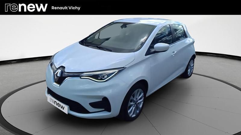 Blanc Occasion 2020 Renault Zoe Zen Citadine | 12 590 € (Prix assez cher) - Image 1/4