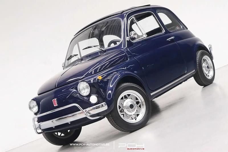 Bleu Occasion 1971 Fiat 500L Monospace | 13 499 € - Image 1/4