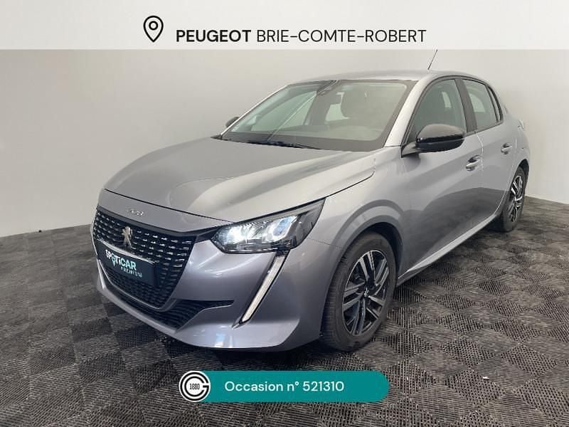 Gris Utilisé 2023 Peugeot 208 Business-Line Citadine | 13 480 € (Bon prix) - Image 1/4