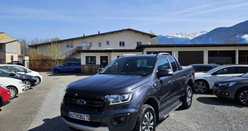 Gris Utilisé 2019 Ford Ranger Wildtrack Pick-up | 29 990 € (Bon prix) - Image 1/4