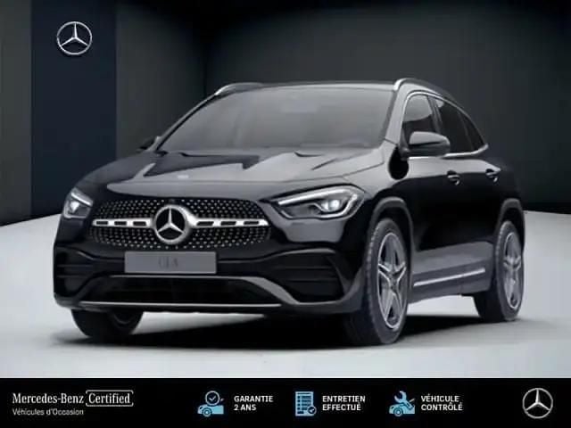Noir Occasion 2022 Mercedes GLA200 AMG line SUV | 33 900 € (Bon prix) - Image 1/4