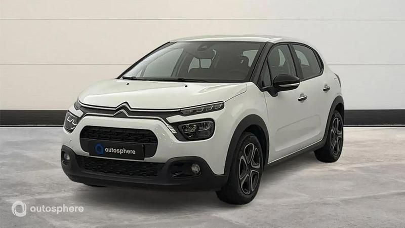 Blanc Utilisé 2023 Citroën C3 PureTech Citadine | 10 999 € (Prix juste) - Image 1/4