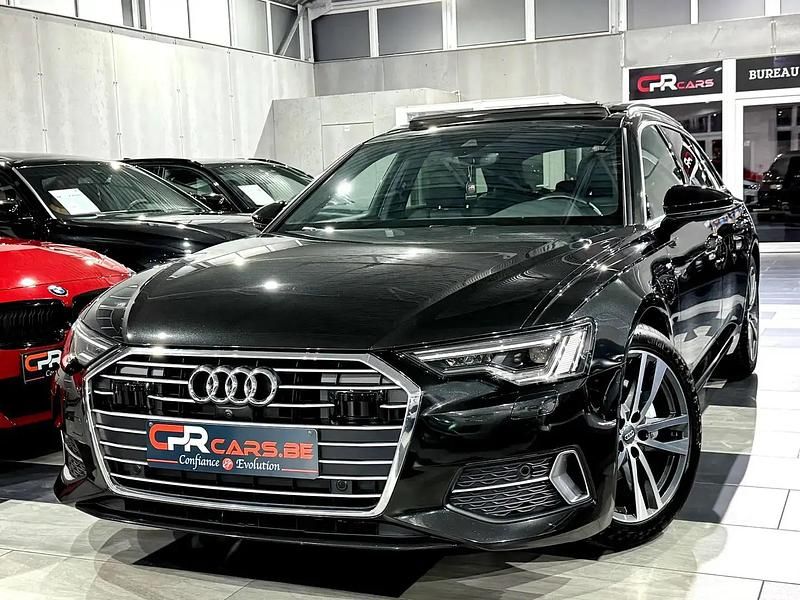 Gris Occasion 2020 Audi A6 S-Line Break | 32 990 € (Prix assez cher) - Image 1/4