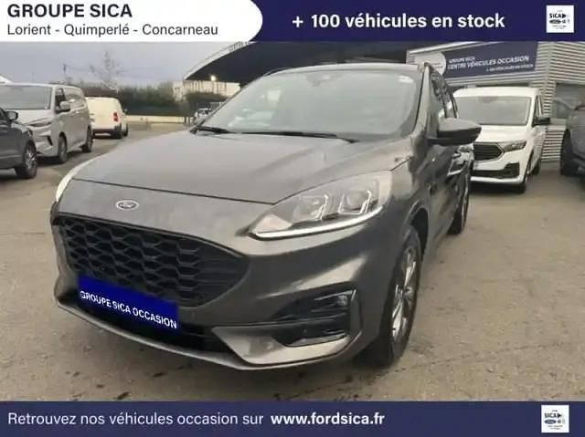 Gris Occasion 2024 Ford Kuga ST-Line SUV | 27 990 € (Bon prix) - Image 1/4