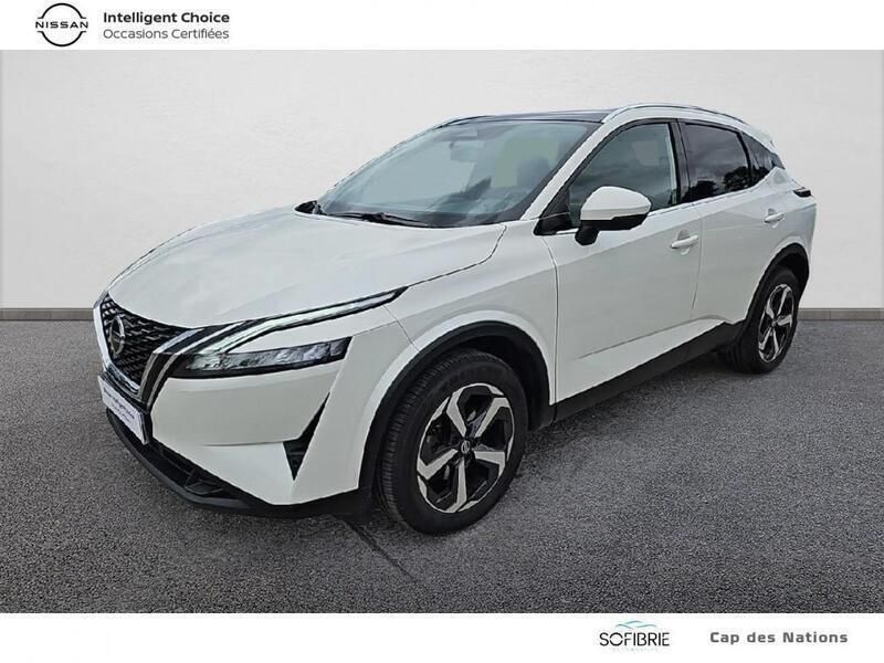 Blanc Utilisé 2022 Nissan Qashqai N-Connecta SUV | 21 490 € (Prix juste) - Image 1/3