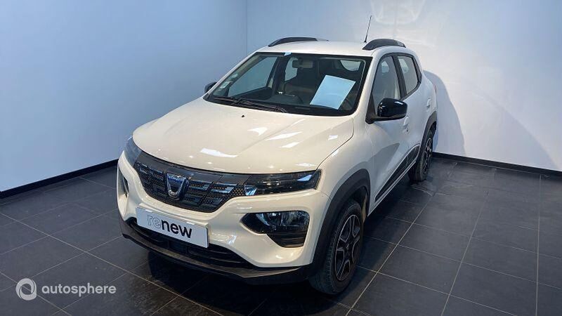 Blanc Utilisé 2021 Dacia Spring Comfort Citadine | 8 499 € (Bon prix) - Image 1/4