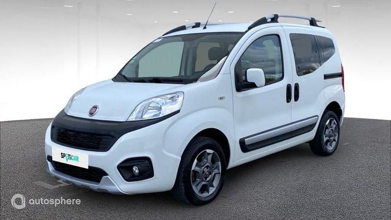 Blanc Utilisé 2019 Fiat Qubo Trekking Monospace | 12 428 € - Image 1/4