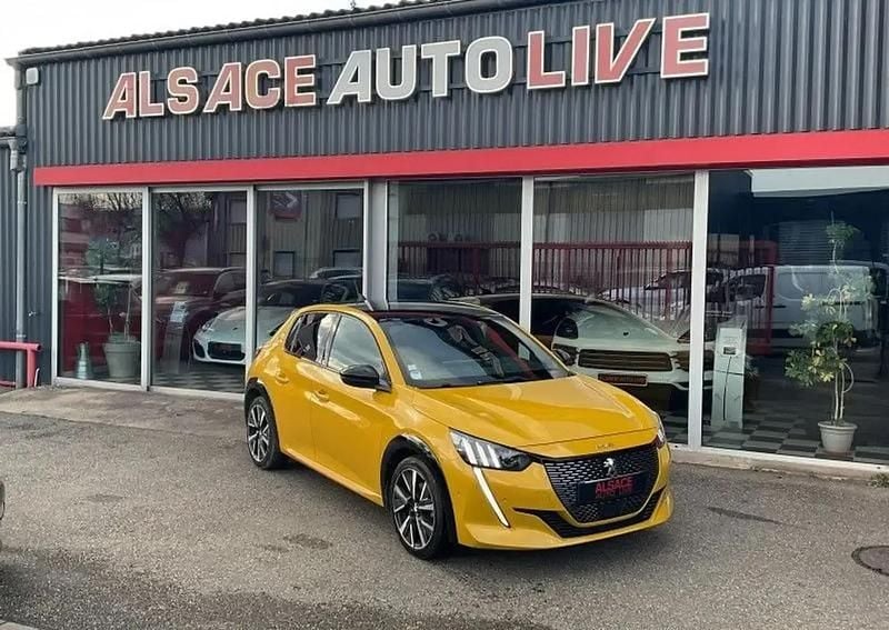Jaune Occasion 2019 Peugeot 208 GT-line Citadine | 10 990 € (Prix juste) - Image 1/4