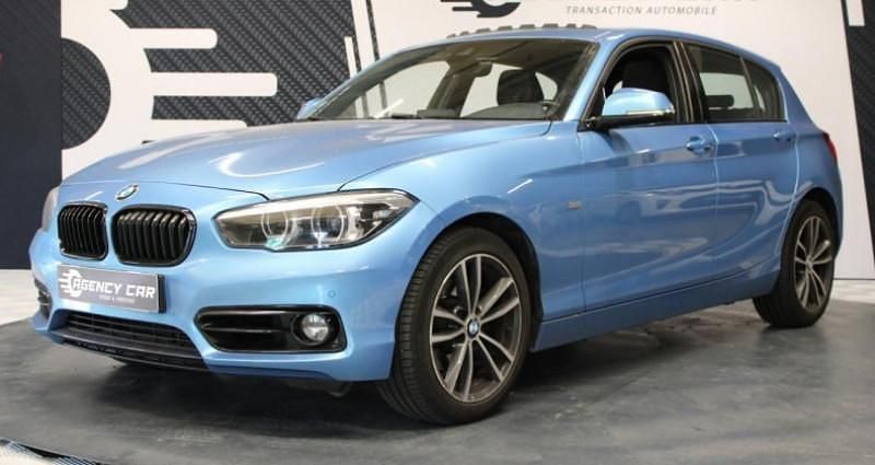 Bleu Utilisé 2017 BMW 120 Sport Line Citadine | 18 480 € (Bon prix) - Image 1/4