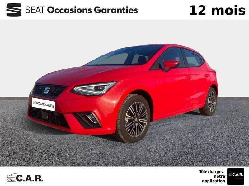 Rouge Utilisé 2023 Seat Ibiza Berline | 18 290 € (Prix juste) - Image 1/3