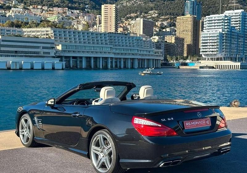 Occasion Mercedes SL63 AMG AMG 538 ch (395 kW) 2012 Noir Cabriolet