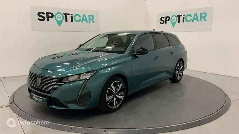 Bleu Utilisé 2022 Peugeot 308 Allure Break | 16 499 € (Prix juste) - Image 1/4