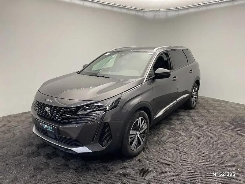 Gris Utilisé 2022 Peugeot 5008 Allure Monospace | 23 980 € (Bon prix) - Image 1/4