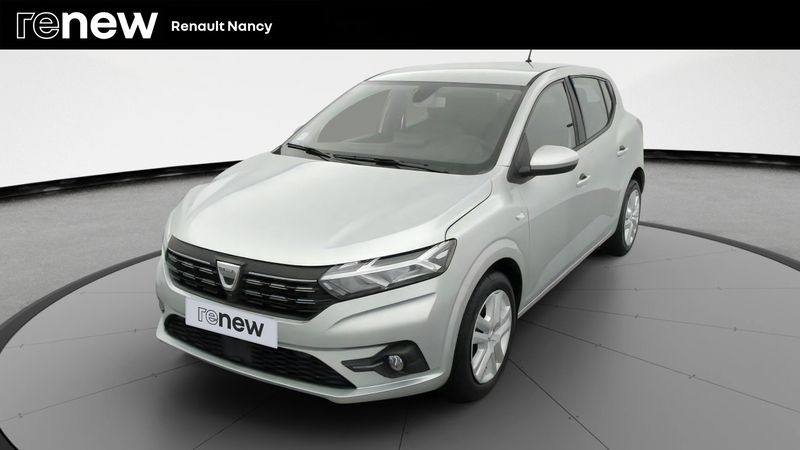 Gris Utilisé 2021 Dacia Sandero Comfort Citadine | 10 490 € (Prix juste) - Image 1/4