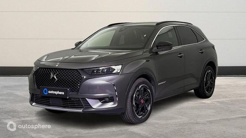 Gris Utilisé 2021 DS Automobiles DS7 Crossback Performance Line Plus SUV | 27 999 € (Prix juste) - Image 1/4