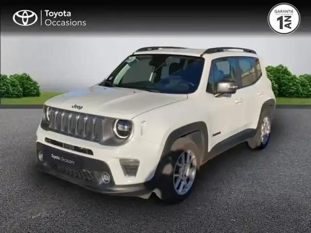 Alpine white Occasion 2019 Jeep Renegade Limited SUV | 13 990 € (Prix juste) - Image 1/4