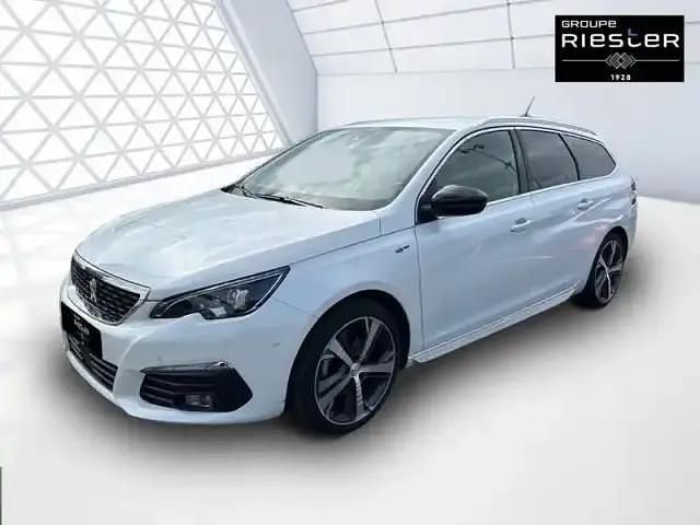 Blanc Utilisé 2021 Peugeot 308 S Break | 13 980 € - Image 1/4