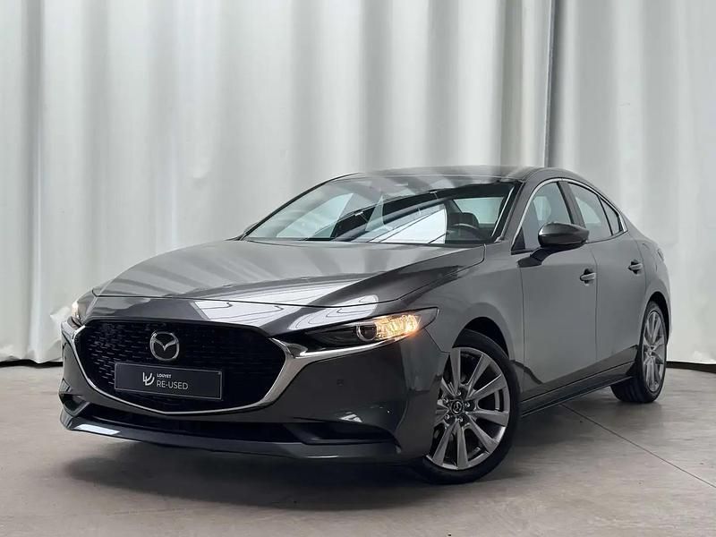 Gris Utilisé 2020 Mazda 3 Luxury Berline | 17 900 € (Super prix) - Image 1/4