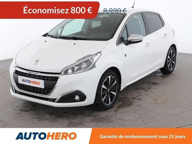 Blanc Utilisé 2019 Peugeot 208 Citadine | 8 190 € (Super prix) - Image 1/2
