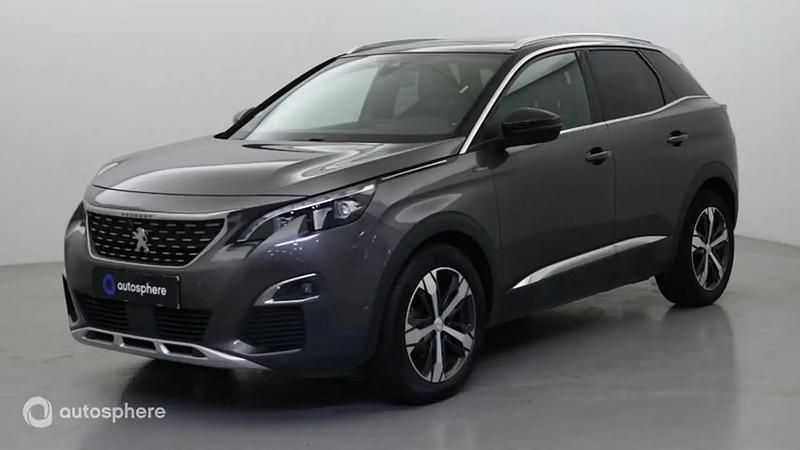 Gris Utilisé 2018 Peugeot 3008 Allure SUV | 14 499 € (Bon prix) - Image 1/4