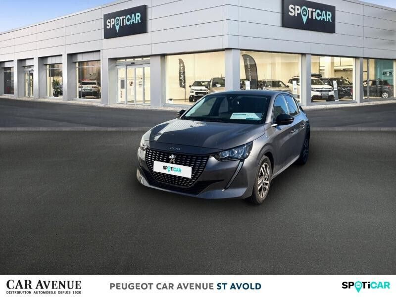 Gris platinium (m) Utilisé 2022 Peugeot 208 Allure Citadine | 14 476 € (Prix juste) - Image 1/1