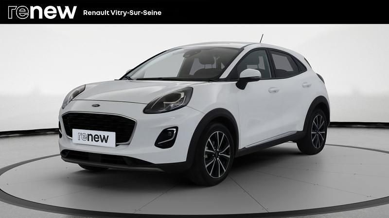 Blanc Utilisé 2021 Ford Puma Gen-E Titanium SUV | 15 999 € (Bon prix) - Image 1/4