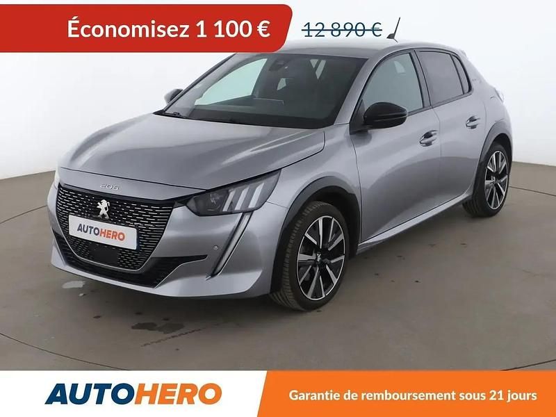 Gris Utilisé 2019 Peugeot 208 GT-line Citadine | 11 790 € (Bon prix) - Image 1/2