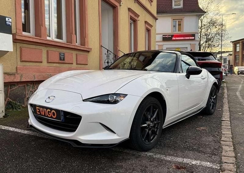 Occasion Mazda MX5 132 ch (97 kW) 2017 Blanc Cabriolet