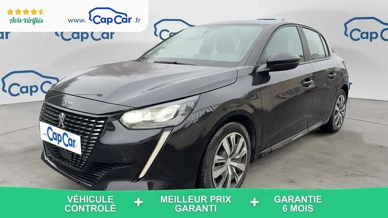 Noir Occasion 2020 Peugeot 208 Active Citadine | 8 990 € (Super prix) - Image 1/4
