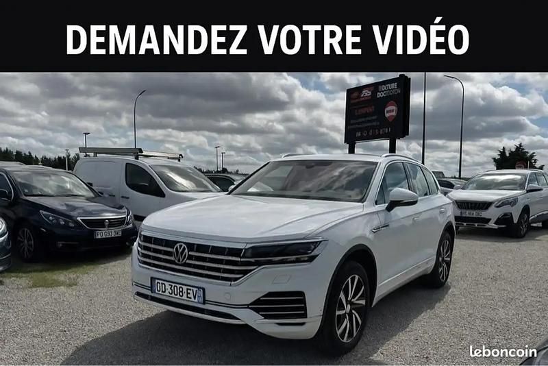 Blanc Utilisé 2021 VW Touareg Exclusive SUV | 45 990 € (Prix juste) - Image 1/4