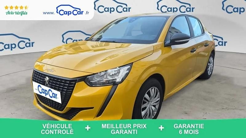 Jaune Occasion 2022 Peugeot 208 Citadine | 9 990 € (Super prix) - Image 1/4