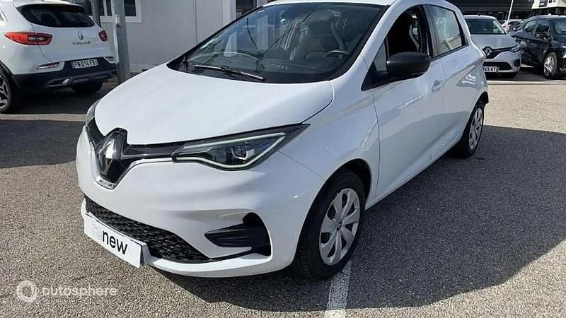 Blanc Utilisé 2022 Renault Zoe Life Citadine | 9 999 € (Super prix) - Image 1/4