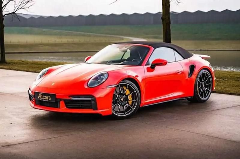 Occasion Porsche 911 Turbo S Cabriolet 650 ch (478 kW) 2020 Orange Cabriolet