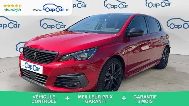 Rouge Utilisé 2021 Peugeot 308 GT Berline | 14 790 € (Bon prix) - Image 1/4