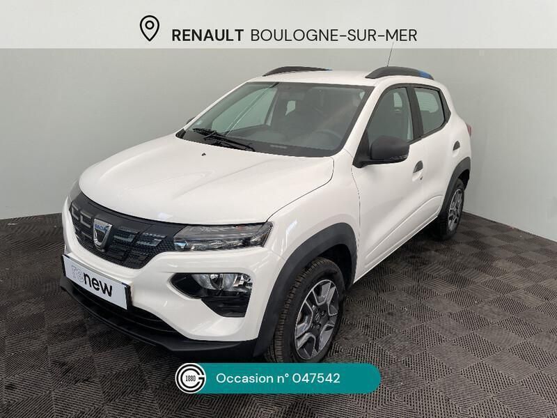 Blanc Utilisé 2020 Dacia Spring Business Citadine | 8 990 € (Prix juste) - Image 1/4