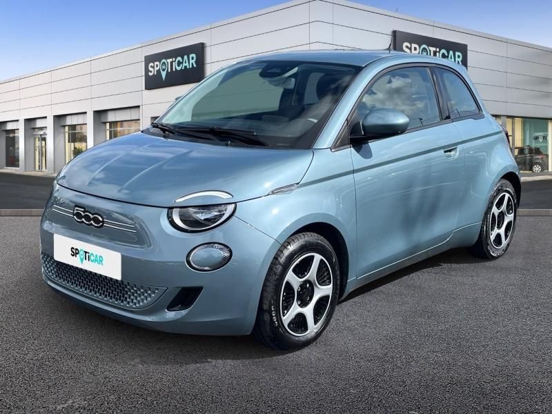 Glacier blue Utilisé 2021 Fiat 500e Passion Berline | 14 490 € (Prix juste) - Image 1/4