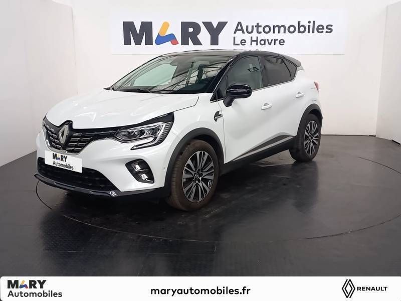 Blanc Utilisé 2021 Renault Captur Initiale Paris SUV | 22 590 € (Prix assez cher) - Image 1/3