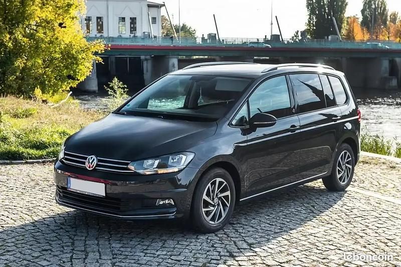 Noir Occasion 2018 VW Touran Sound Monospace | 15 900 € (Super prix) - Image 1/4
