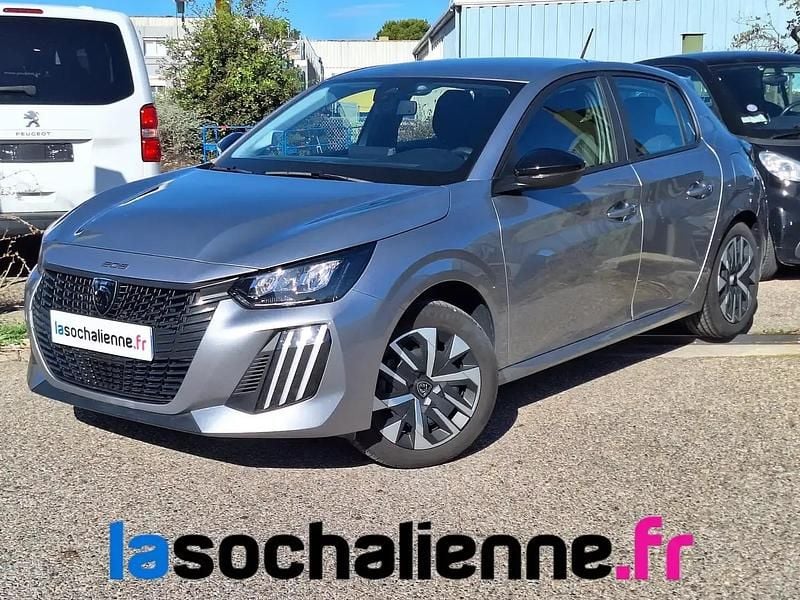 Gris Utilisé 2024 Peugeot 208 Active+ Citadine | 15 490 € (Prix juste) - Image 1/4