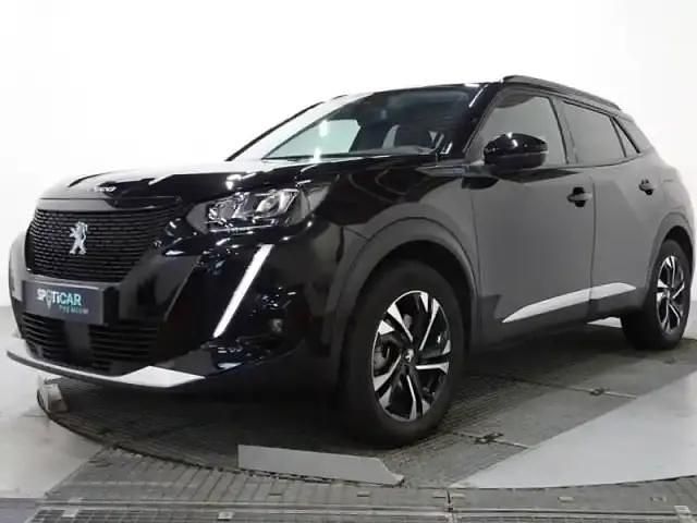 Noir onyx (o) Occasion 2021 Peugeot e-2008 Allure SUV | 15 990 € - Image 1/4