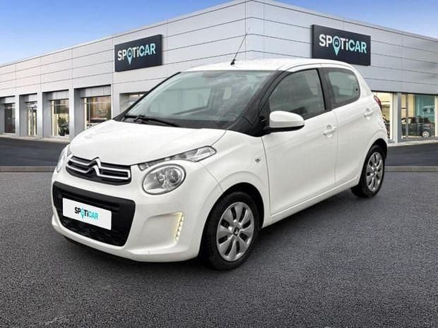 Blanc Utilisé 2021 Citroën C1 Feel Citadine | 10 990 € (Prix assez cher) - Image 1/4