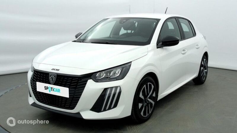 Blanc Utilisé 2024 Peugeot 208 Active Citadine | 13 980 € (Prix juste) - Image 1/4