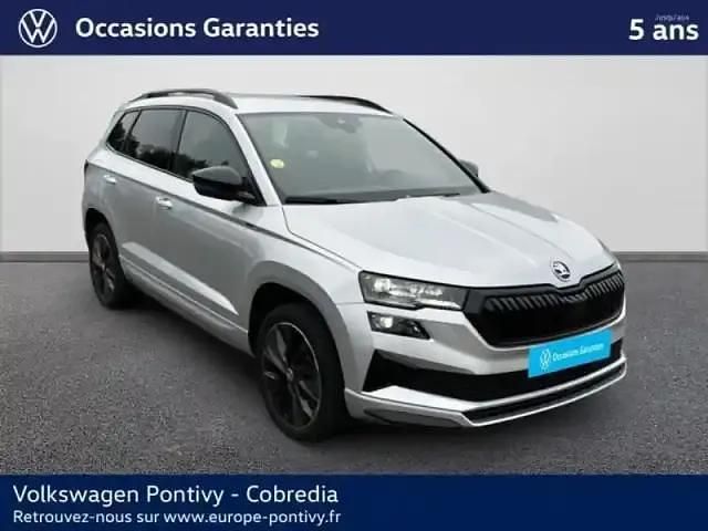 Occasion Skoda Karoq SportLine 116 ch (85 kW) 2023 Gris SUV