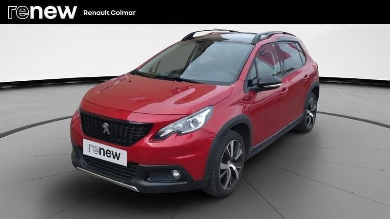 Rouge Utilisé 2019 Peugeot 2008 GT-line SUV | 11 499 € (Super prix) - Image 1/4
