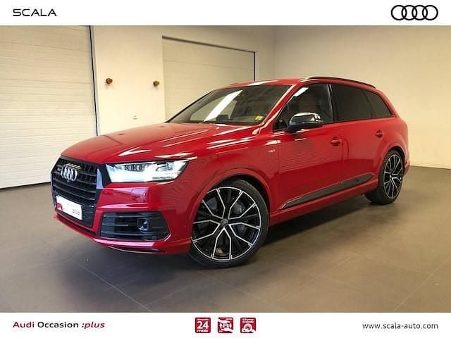 Rouge tempérament Utilisé 2018 Audi SQ7 Sport SUV | 78 600 € - Image 1/4