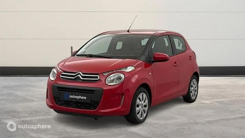 Rouge Utilisé 2021 Citroën C1 Feel Citadine | 10 299 € (Prix juste) - Image 1/4