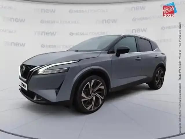 Gris argile toit noir Occasion 2022 Nissan Qashqai Tekna+ SUV | 23 999 € (Bon prix) - Image 1/4