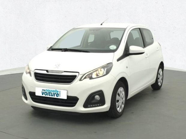 Blanc Utilisé 2021 Peugeot 108 Active Citadine | 10 990 € (Prix juste) - Image 1/4